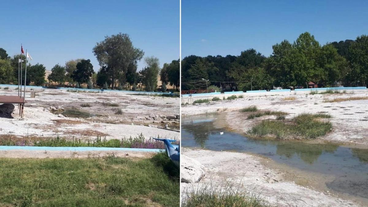 Eskişehir'de artık kalmadı: İlçe halkının gözleri önünde kurudu!