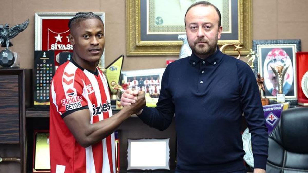 Sivasspor Nijeryalı forveti transfer etti! İşte sözleşme detayları