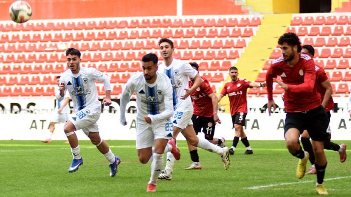 Erciyes 38 FK-Karaköprü Belediye Spor maçında 3 puan tek golle geldi