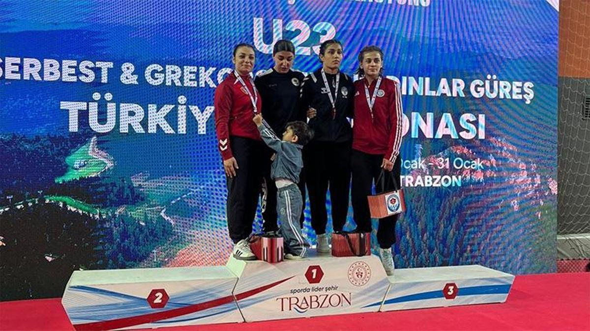 Minderde büyük başarı! Aydınlı güreşçi, Trabzondan madalyayla döndü