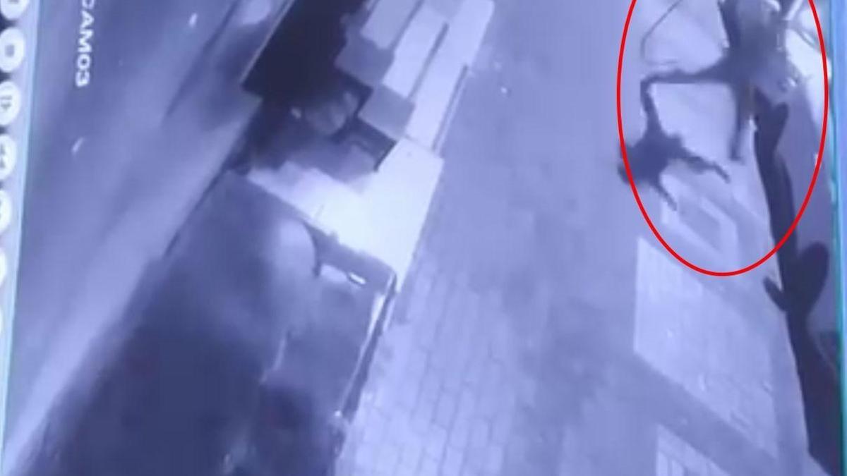 Park halindeki otomobillerin aynalarını kırıp, kaportalarını çizdiler