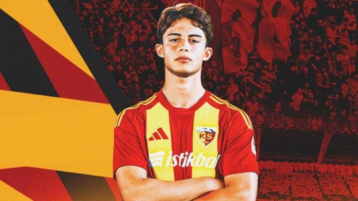 Kayserispor’un genç oyuncusu Kayra Cihan’a milli davet