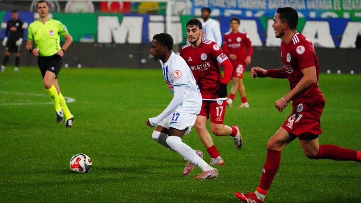 Ziraat Türkiye Kupası'nda Çaykur Rizespor ile Beyoğlu Yeni Çarşı puanları paylaştı