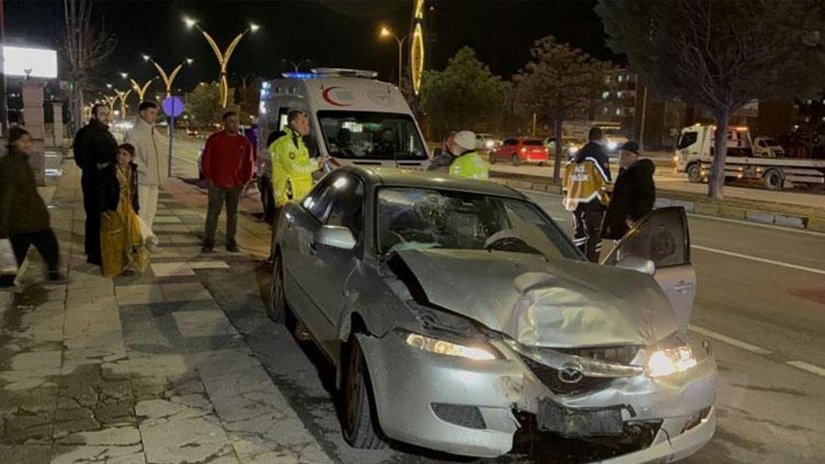 Aksaray’da alkollü sürücü önündeki araca çarptı: 6 yaralı