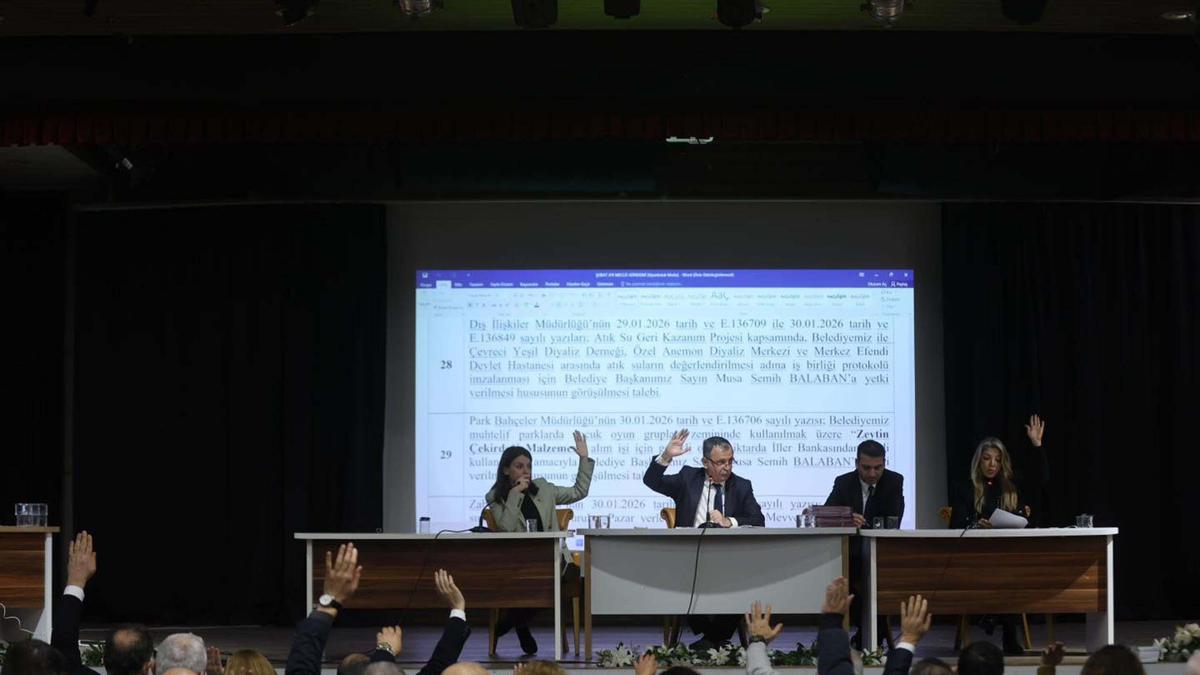 Yunusemre'de şubat meclisi toplandı