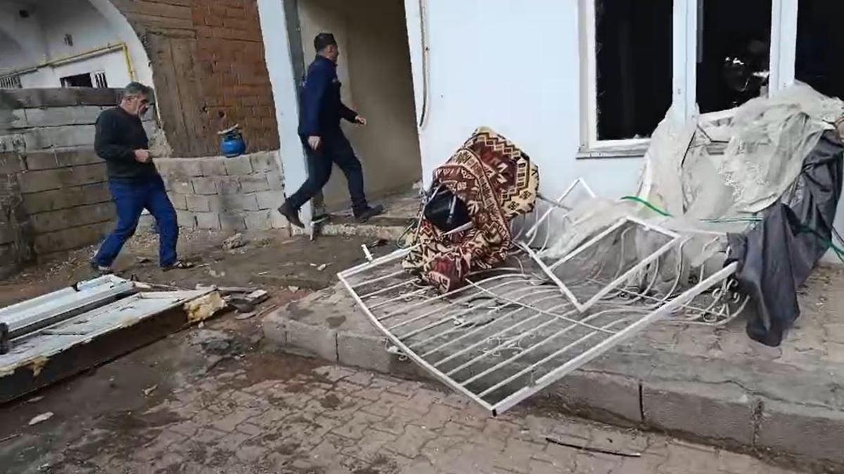 Mardin’de evde patlama: 3 yaralı