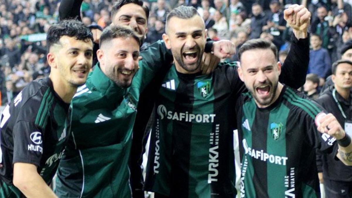 Ziraat Türkiye Kupası'nda Kocaelispor attı Beşiktaş yakaladı