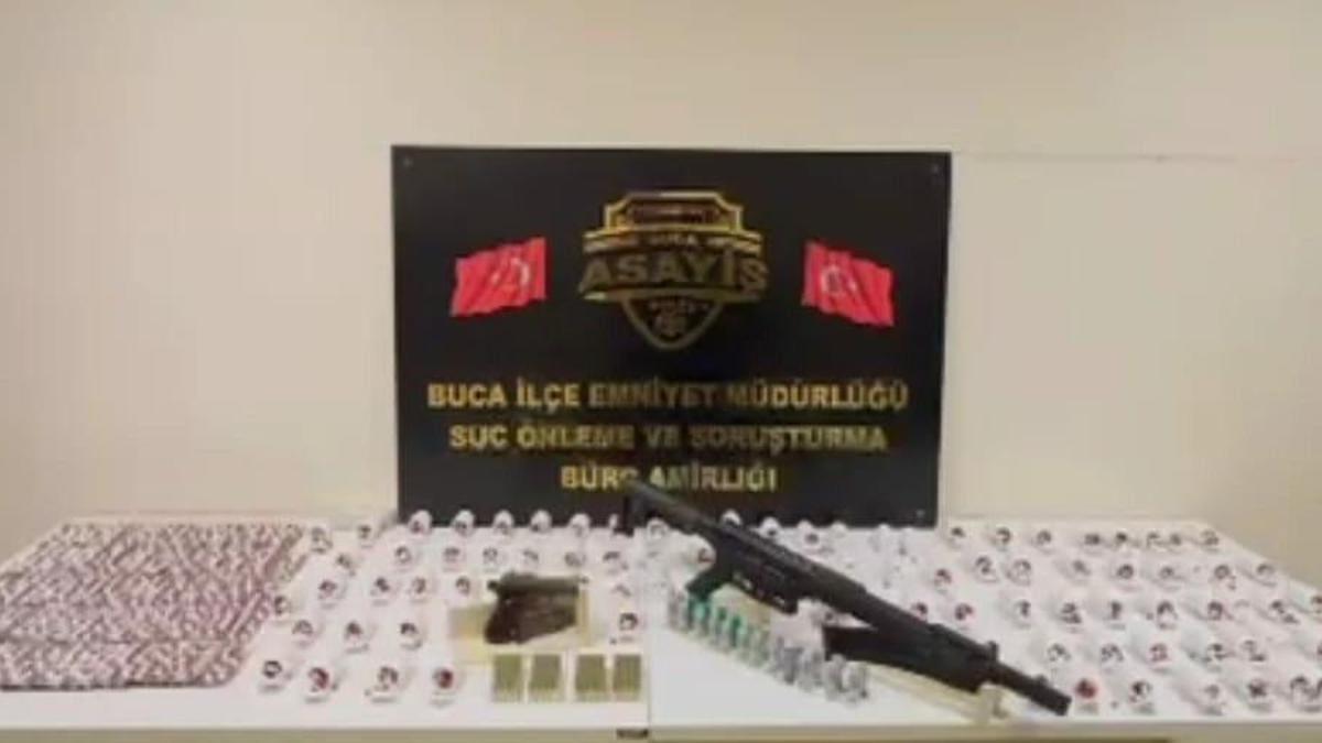 İzmir’de 7 bin sentetik ecza ele geçirildi
