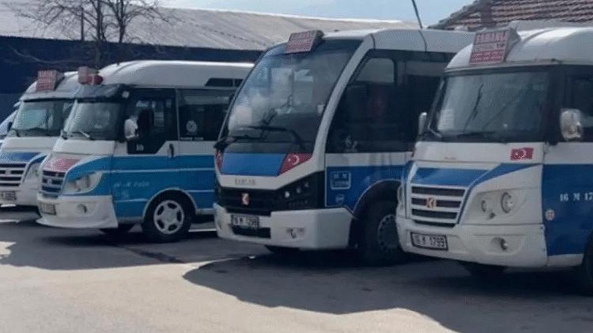 Bursalılar dikkat! Dolmuş fiyatlarına zam geldi, yeni tarife bugün uygulanmaya başladı