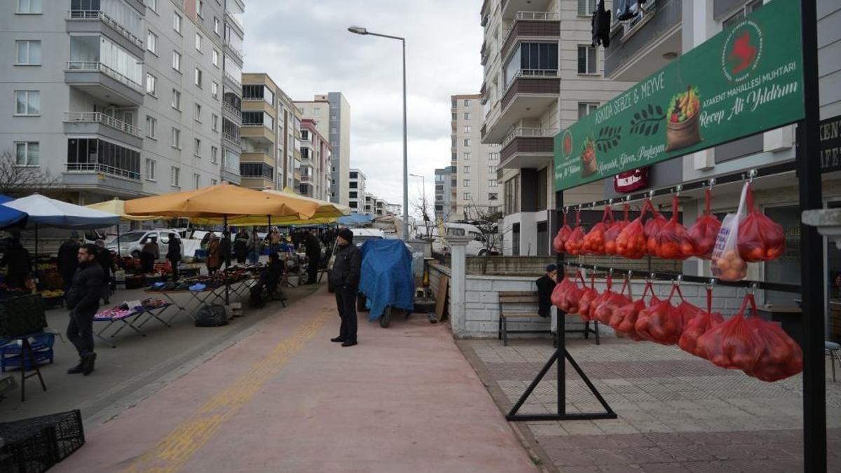 Samsun'da dayanışma örneği! Vatandaş hepsini ücretsiz alabiliyor