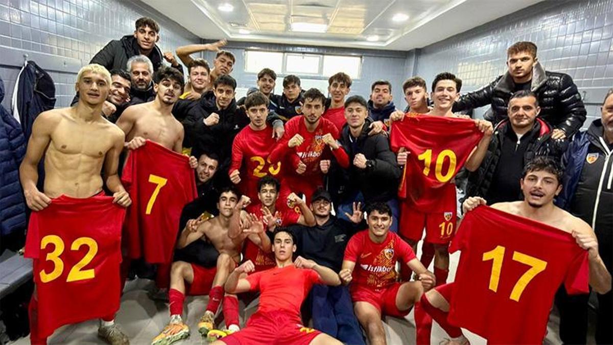Kayserispor U19’dan inanılmaz dönüş! 2-0’dan destan...