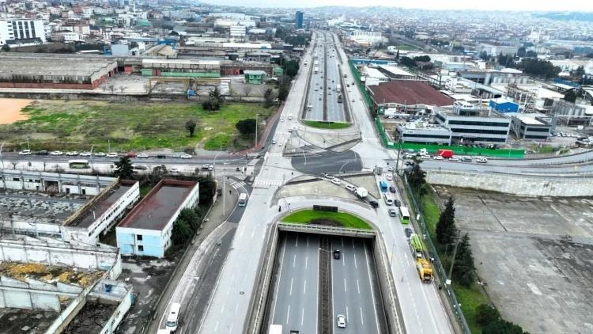 Gebze'de trafik rahatlıyor!
