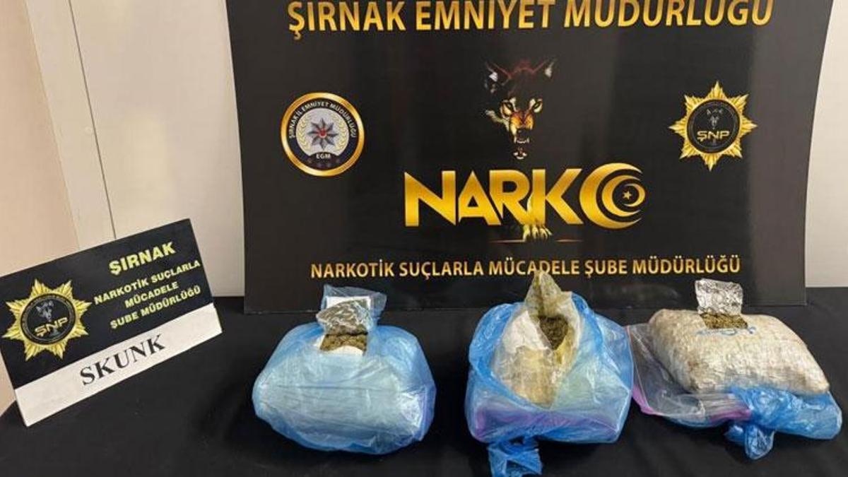 Şırnak’ta uyuşturucu tacirlerinin 'öncü-artçı taktiği' sökmedi