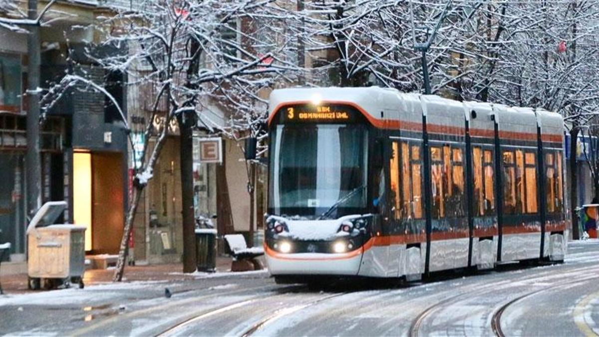 Eskişehir'de bakım çalışmaları nedeniyle gece tramvay seferlerine ara verilecek