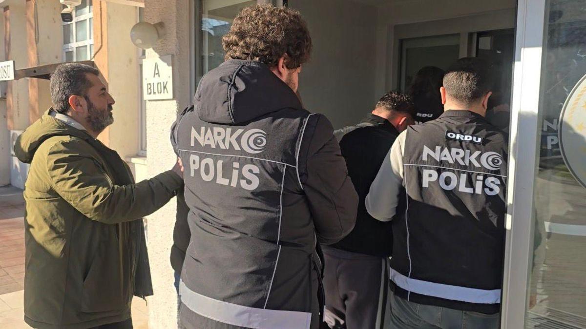 Ordu’da uyuşturucu operasyonunda: 19 tutuklama