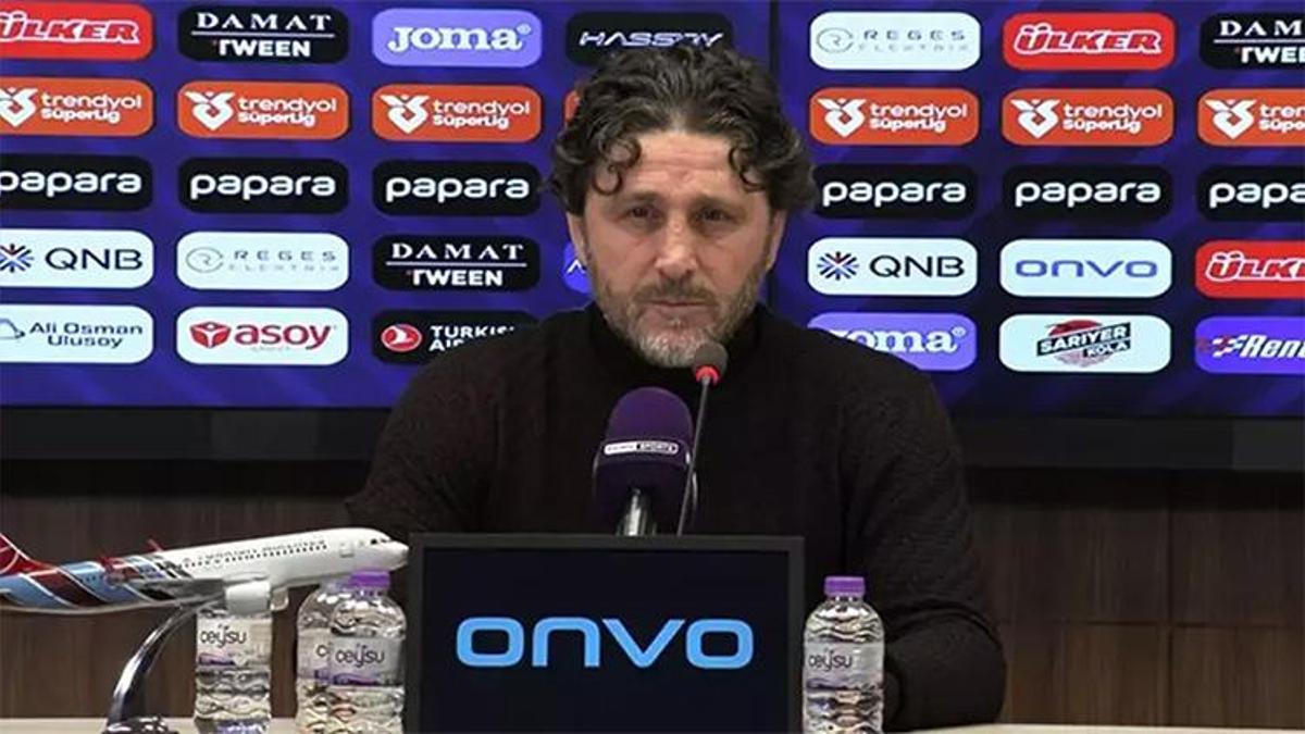 Trabzonspor Teknik Direktörü Fatih Tekke: İyi oynadık, hak ettik ama kaybettik
