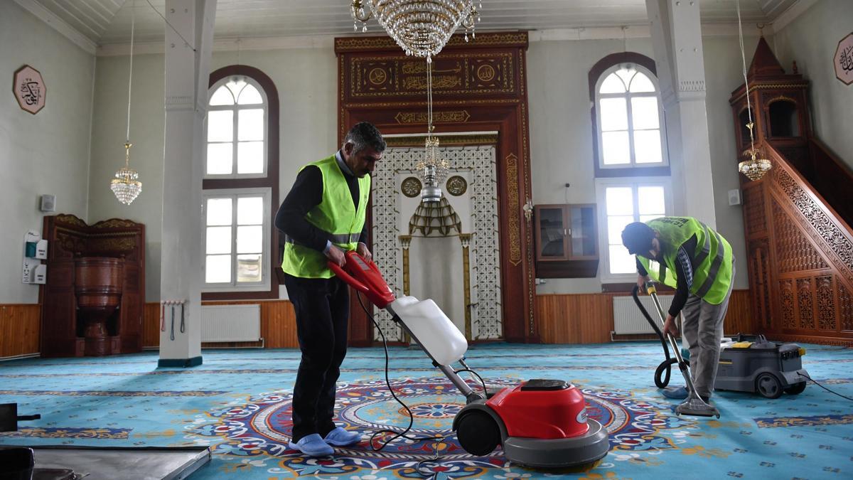 Erzurum’da ramazan öncesi 376 cami ve mescit temizlendi