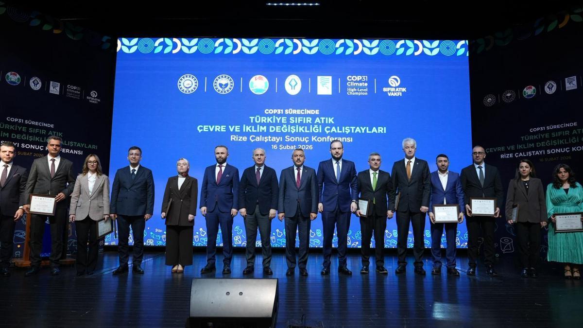 Rize’de mavi yeşilin geleceği için sıfır atık vizyonu belirlendi