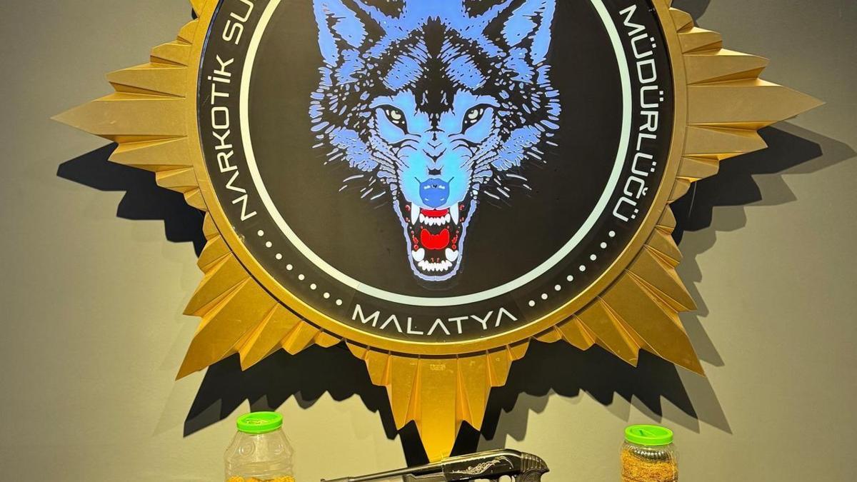 Malatya'da uyuşturucu operasyonuna 5 gözaltı