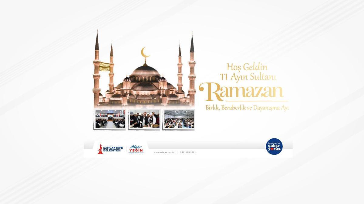 Sancaktepe Belediyesi’nden ramazan ayına özel etkinlikler