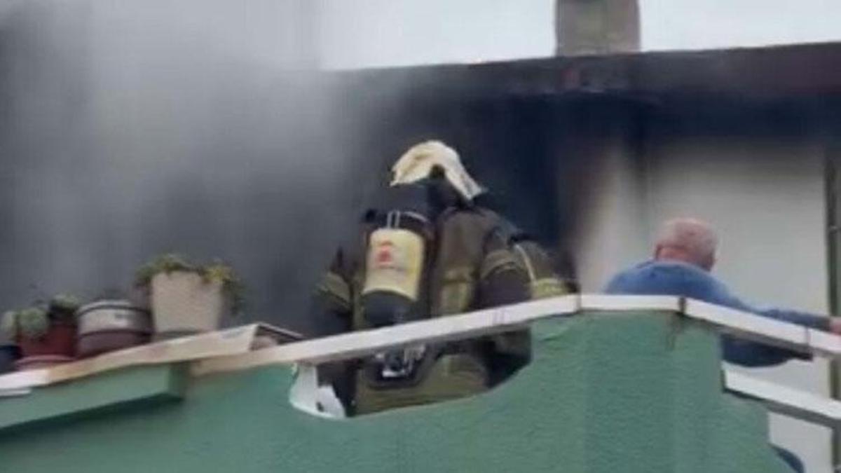 İzmir Urla'da evde çıkan yangında 1 kişi öldü, 1 kişi yaralandı