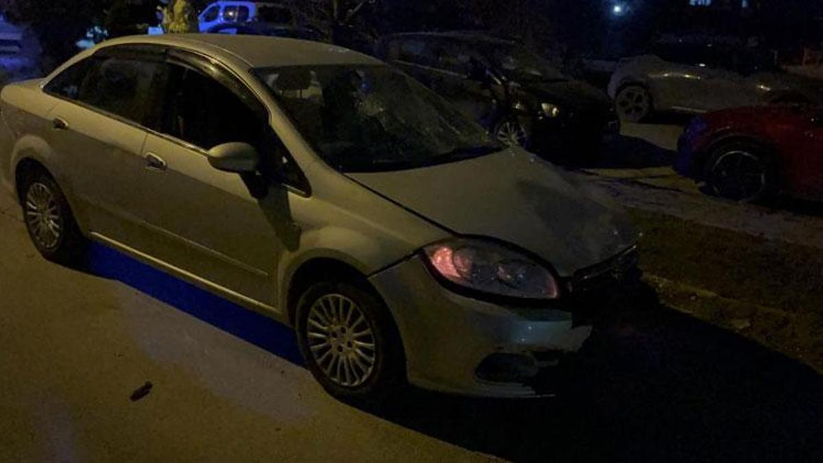 Eskişehir'de çocuğun kullandığı otomobil bisiklete çarptı