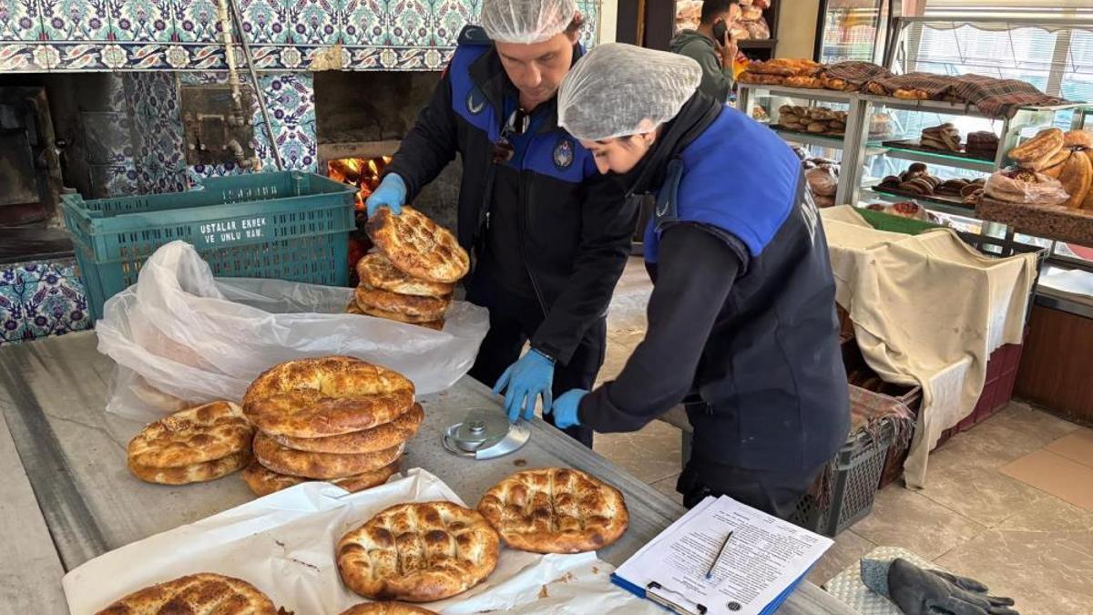 Gramajı düşük pide satanlara zabıta engeli
