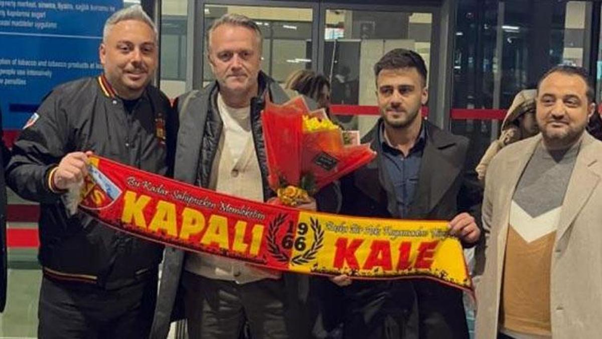 Kayserispor’un Norveçli yeni teknik direktörü kente geldi