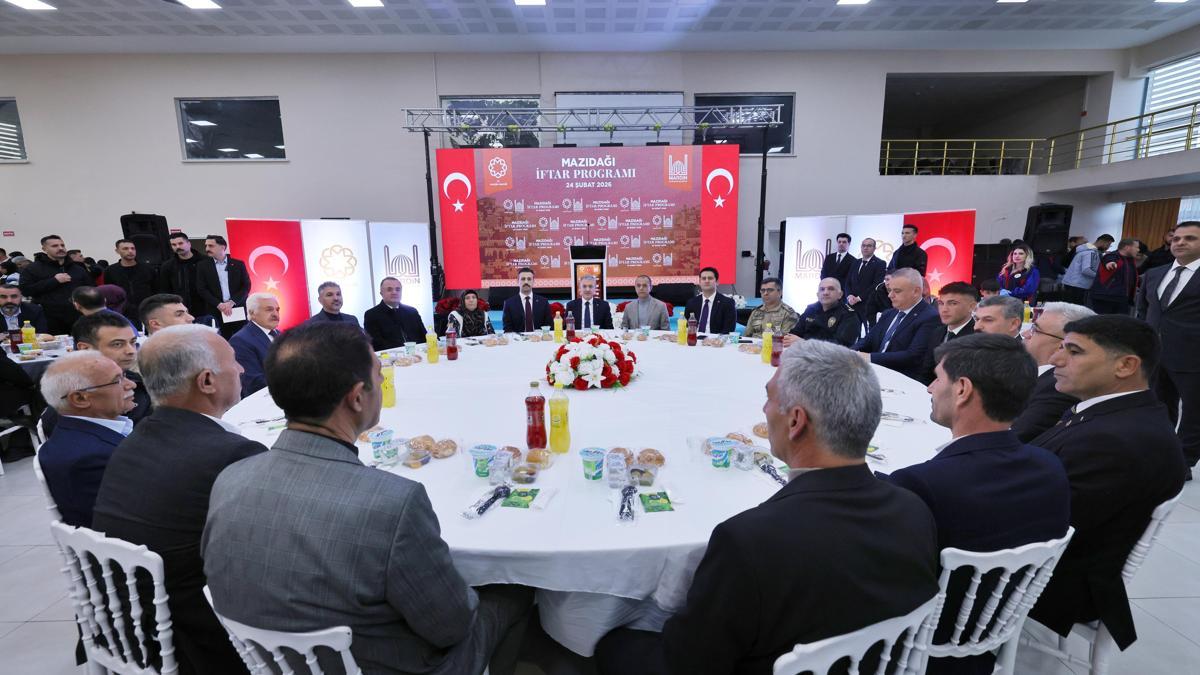 Mazıdağı’nda Valilikten iftar programı