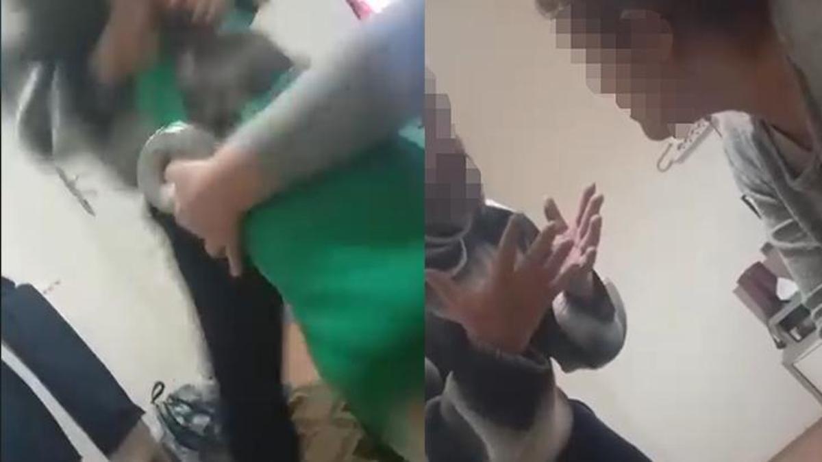 Acımasız üvey babanın çocuğa şiddeti kan dondurdu