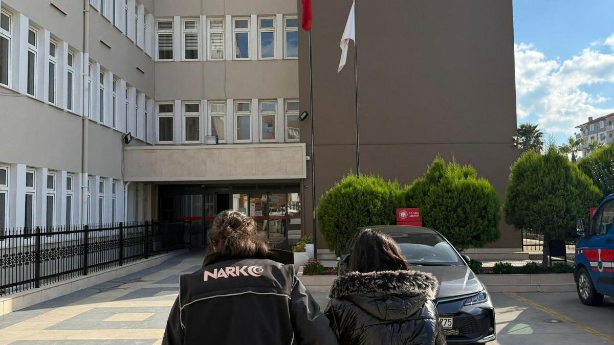 Aydın’da yolcu otobüsünde uyuşturucuyla yakalanan yolcu tutuklandı
