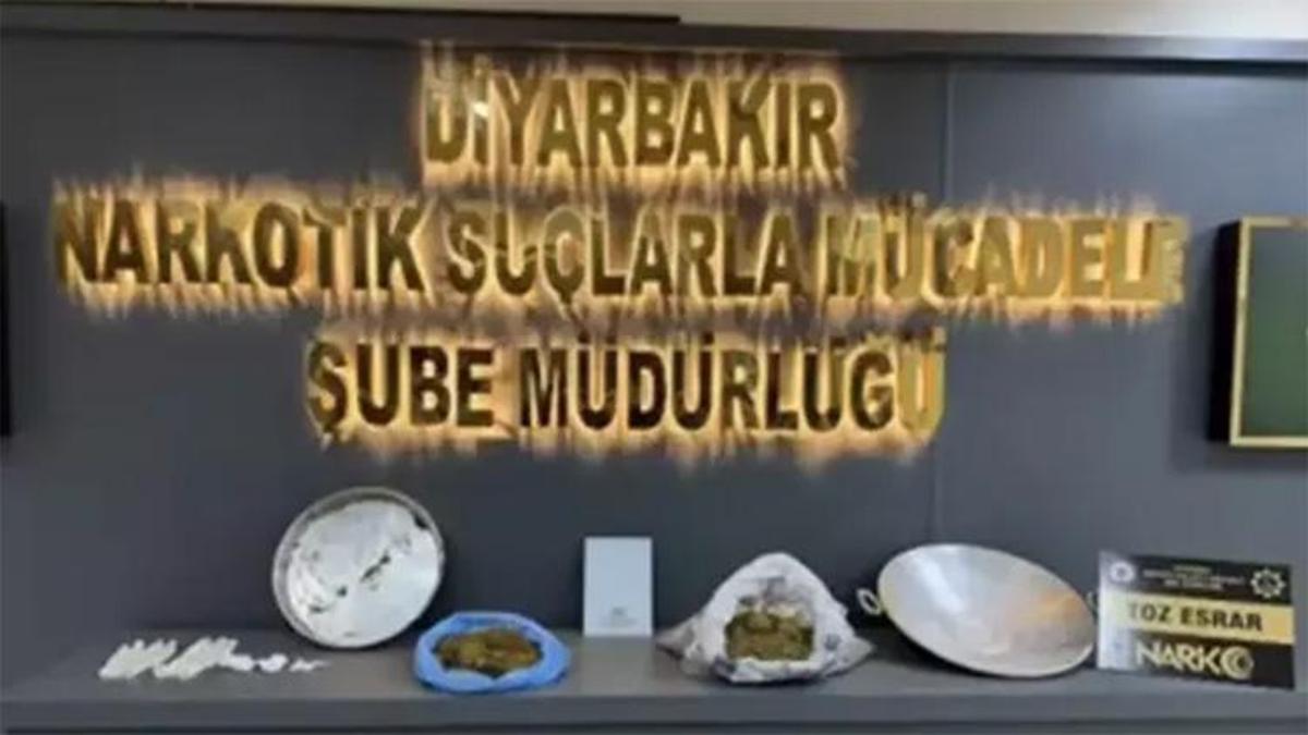 Diyarbakır’da bir haftadaki uyuşturucu operasyonlarında 16 tutuklama