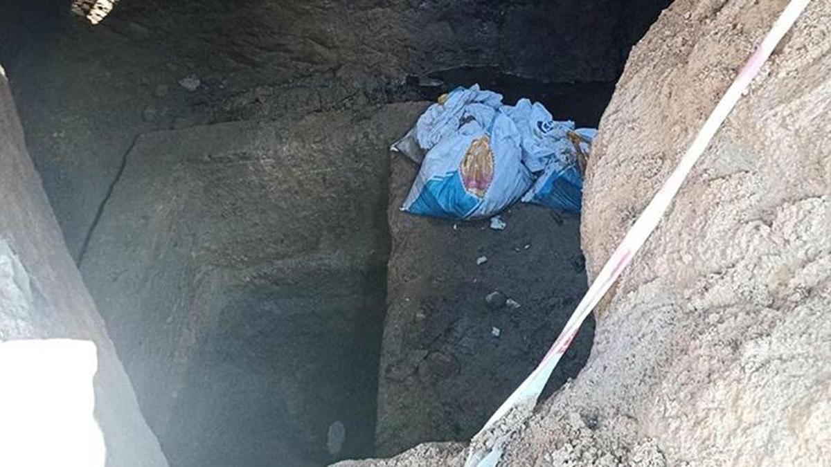 Bodrum'da altyapı çalışmaları sırasında devasa bir tarihi eser ortaya çıktı