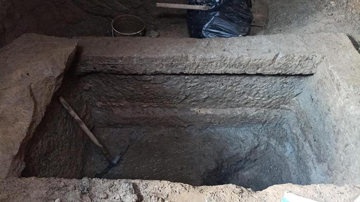 Bodrum'da dev keşif: Altyapıdan antik lahit çıktı!