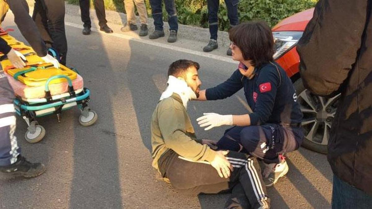 Tekirdağ Muratlı’da trafik kazasında 1 kişi yaralandı