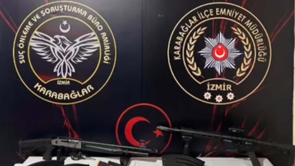 Yaralı gittiği hastanede çelişkili ifadeler verdi, evinde ve otomobilde silah ile uyuşturucu ele geçirildi; 3 gözaltı