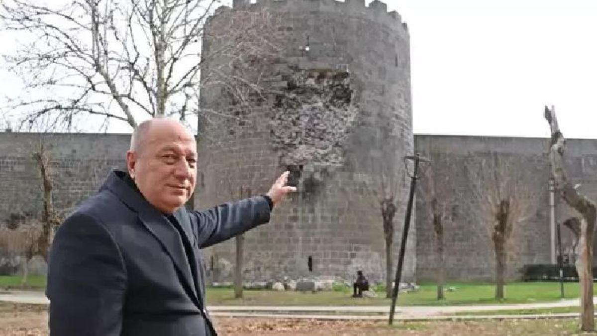 Diyarbakır tarihi surlarında ayakta kalan 98 burçtan Tek Kapı için restorasyon çağrısı