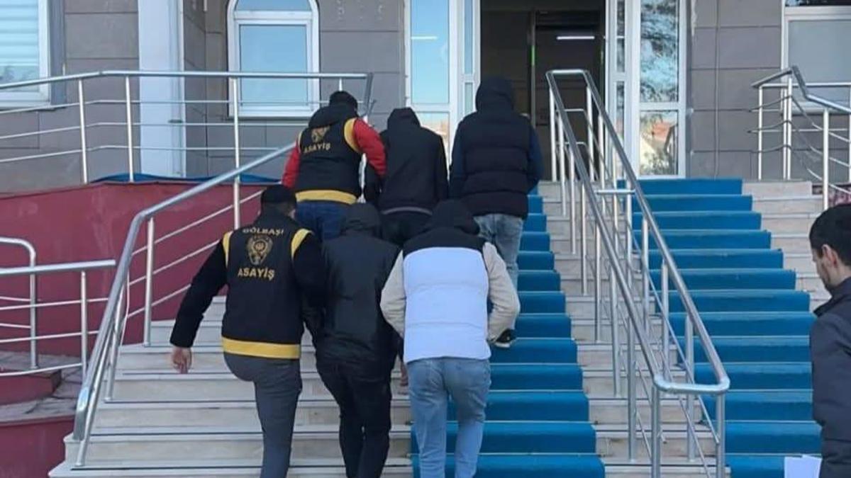 Adıyaman'da 4 hırsızlık şüphelisi tutuklandı