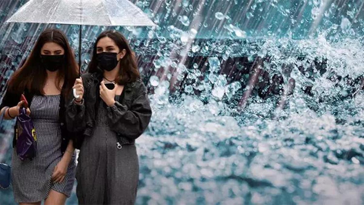 Meteoroloji'den turuncu alarm! Mart ayının en şiddetli yağışlı haftası olacak: Uyarılar peş peşe geldi