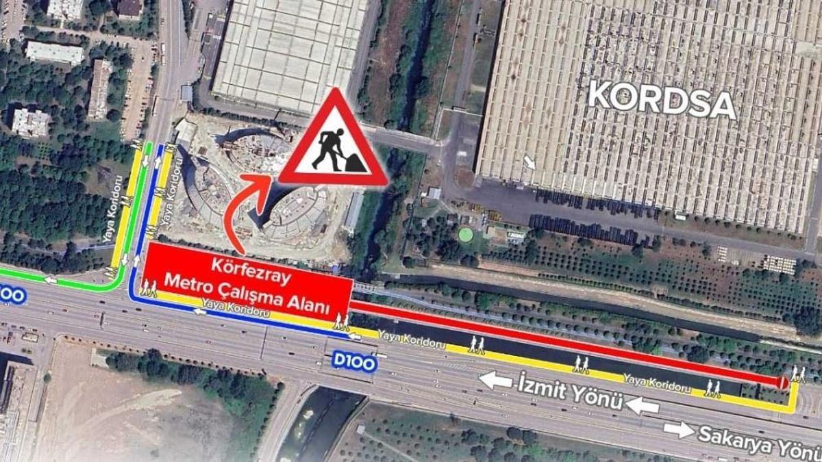 Kocaeli'de sürücülere uyarı: İzmit'teki bu yol geçici olarak kapatıldı!