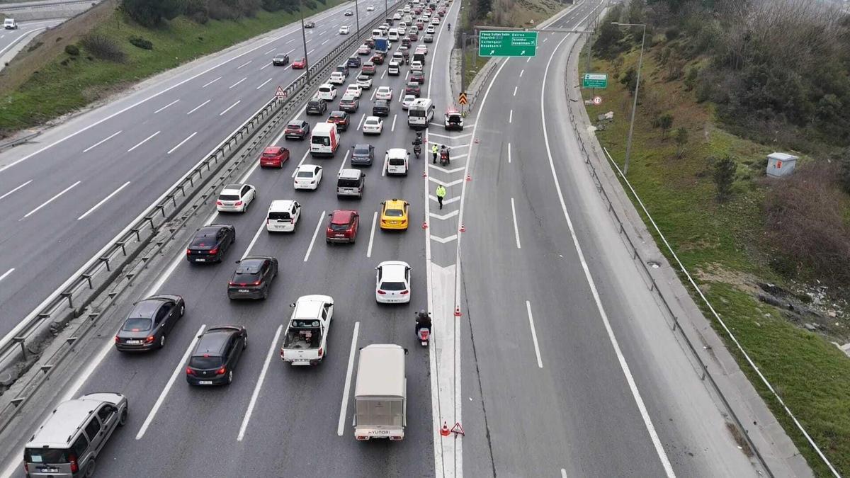 İstanbul - Eyüpsultan'da dron destekli 'kaynak' denetimi