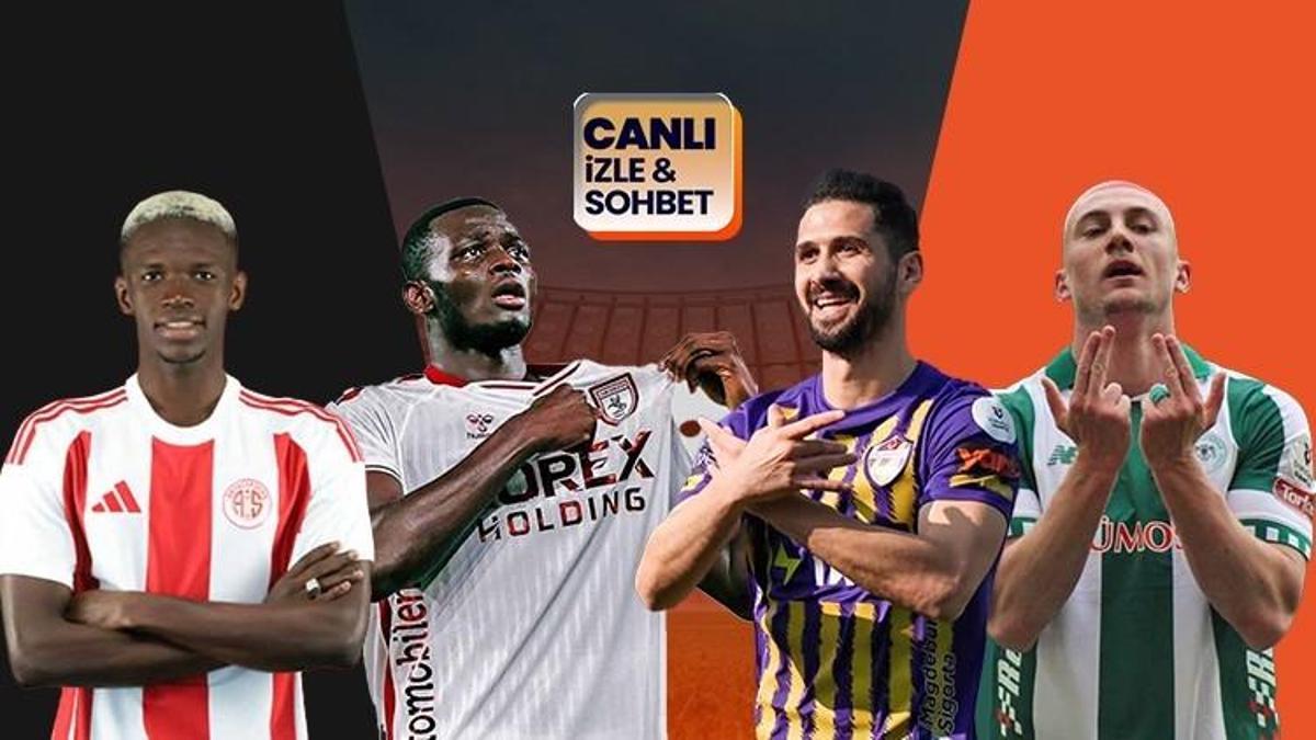 Antalyaspor-Samsunspor ile Eyüpspor–Konyaspor karşılaşacak! Maçların heyecanı Misli'de