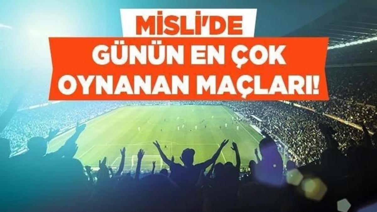 Fenerbahçe ve Konyapsor sahasında favori! Misli üyeleri, Milano derbisinde Inter’e güveniyor … İşte Misli’den Günün En Çok Oynanan Maçları