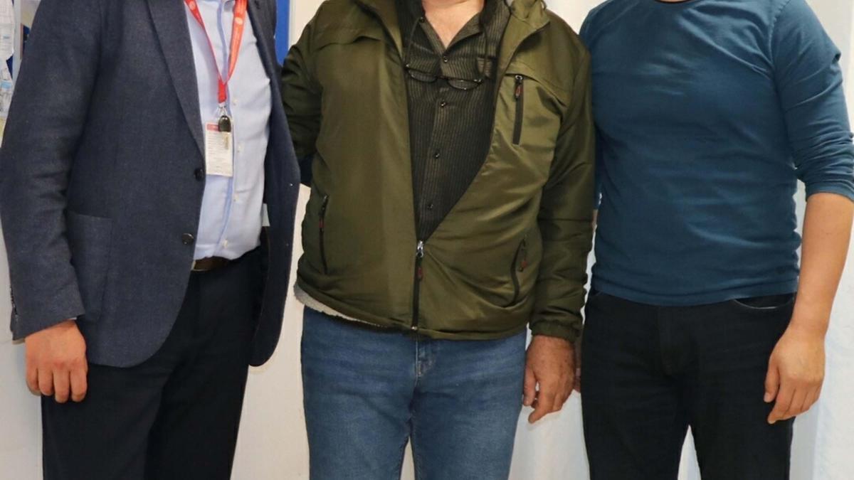 Hastanın ayak bileğini dondurulmaktan kurtardılar