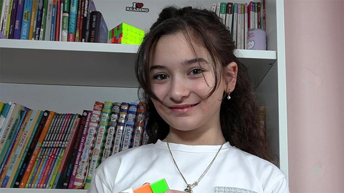 Dünya birincisi Trabzon'dan çıktı! Lina 10 yaşında Türkiye'nin gururu oldu