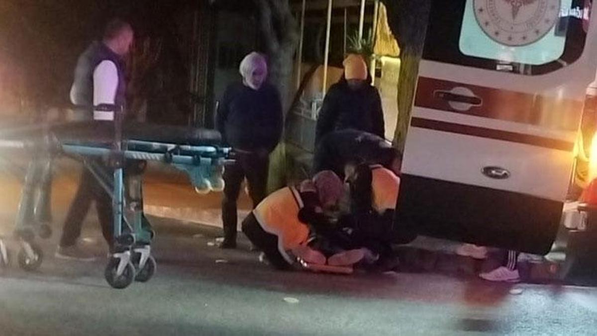 Motosikletler kafa kafaya çarpıştı 1 kişiş yaralandı