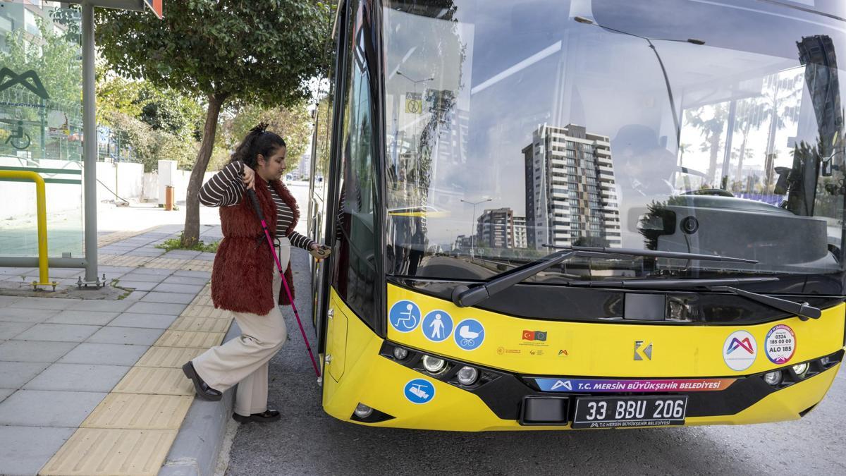 Mersin’de özel gereksinimli bireylere ‘engelsiz ulaşım’ teknolojisi