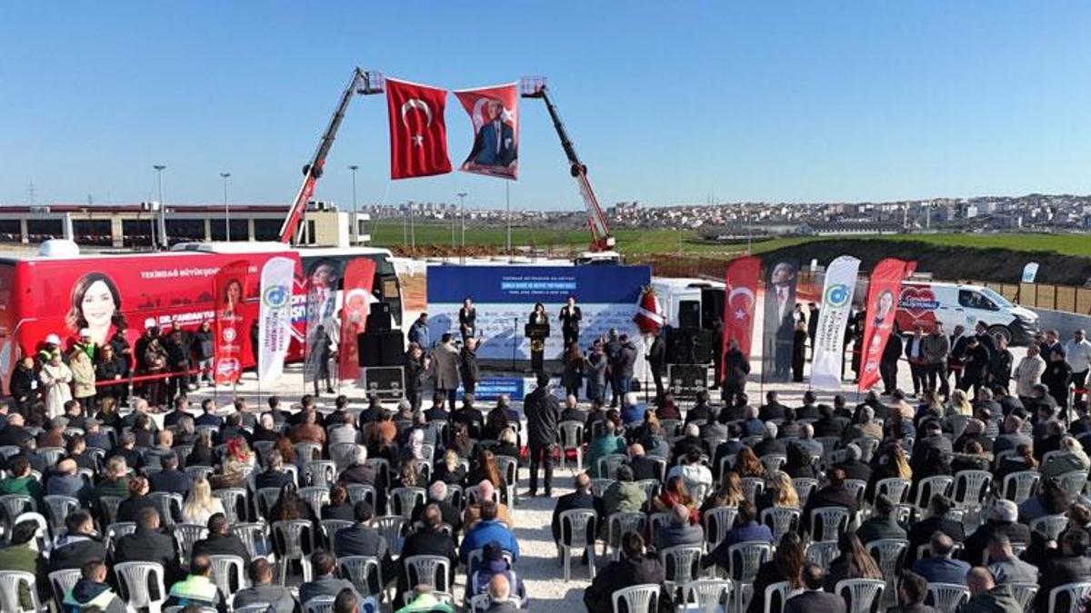 Çorlu Sebze Meyve Hali temeli atıldı: Tekirdağ'a ve tüm Trakya'ya hizmet edecek