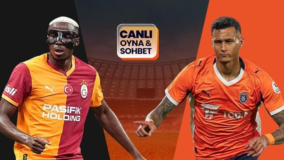 Galatasaray, Başakşehir'i ağırlıyor! Maçın heyecanı Misli'de