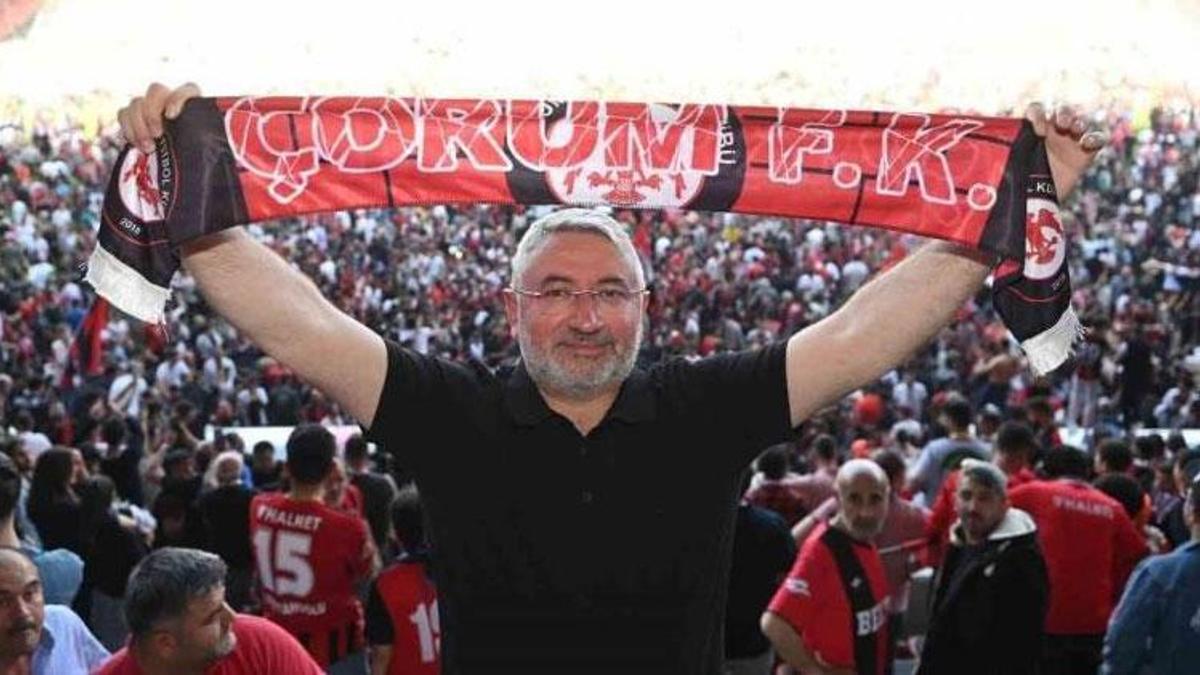 Çorum Belediye Başkanı Aşgın’dan taraftarlara destek çağrısı
